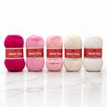 Winter King Yarn – Blush Blossom Collection _ 4 Ply Medium-Thin Acrylic Yarn, 250g