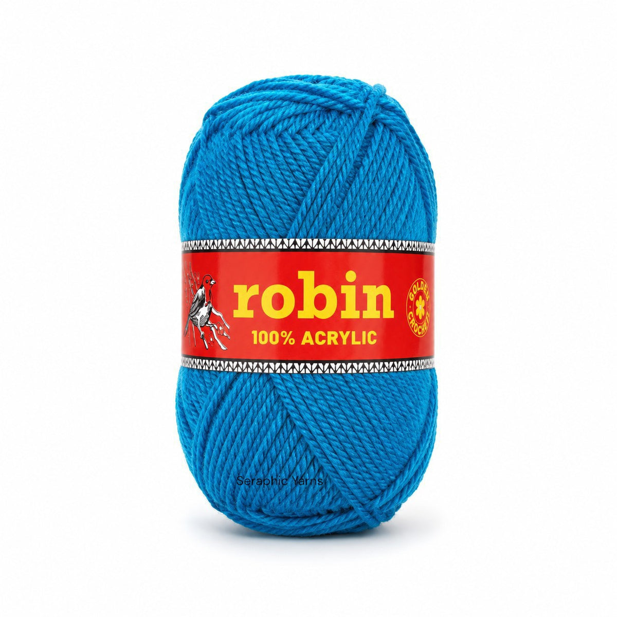 Robin Chunky Acrylic Yarn 3-Ply 100g per ball (1 Pack(5PCS))