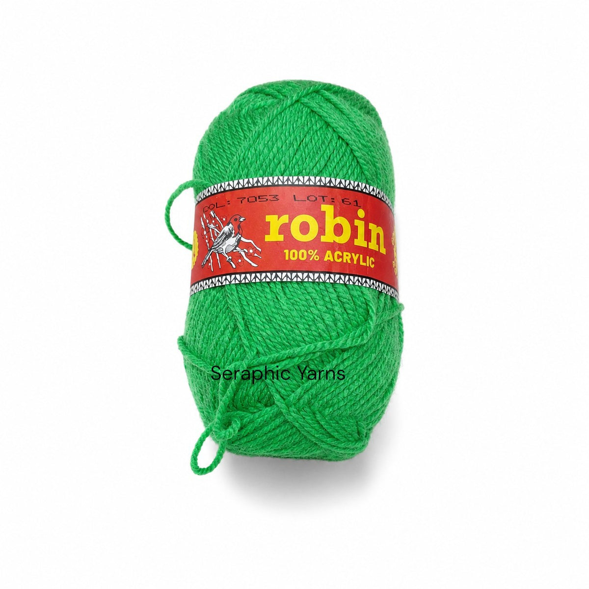 Robin Chunky Acrylic Yarn 3-Ply 100g per ball (1 Pack(5PCS))