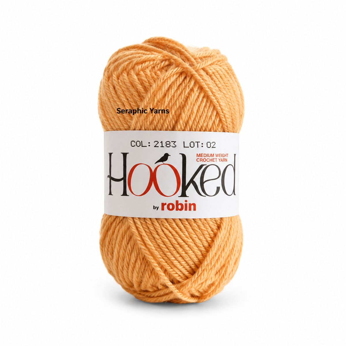Hooked by Robin Medium Weight Crochet Yarn 50g per ball (1PC)