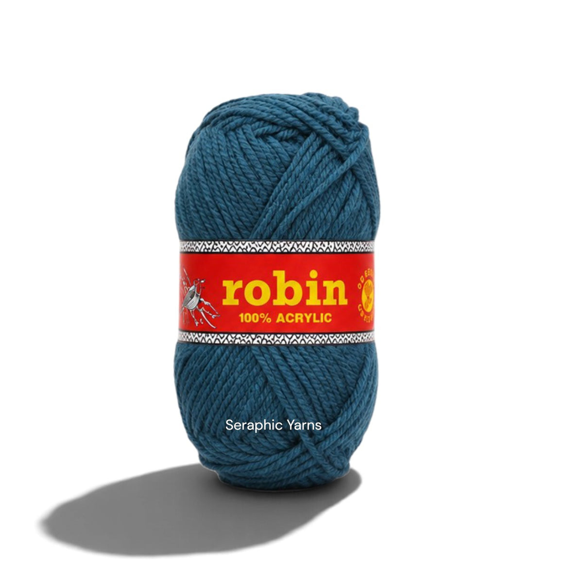 Robin Chunky Acrylic Yarn 3-Ply 100g per ball (1 Pack(5PCS))