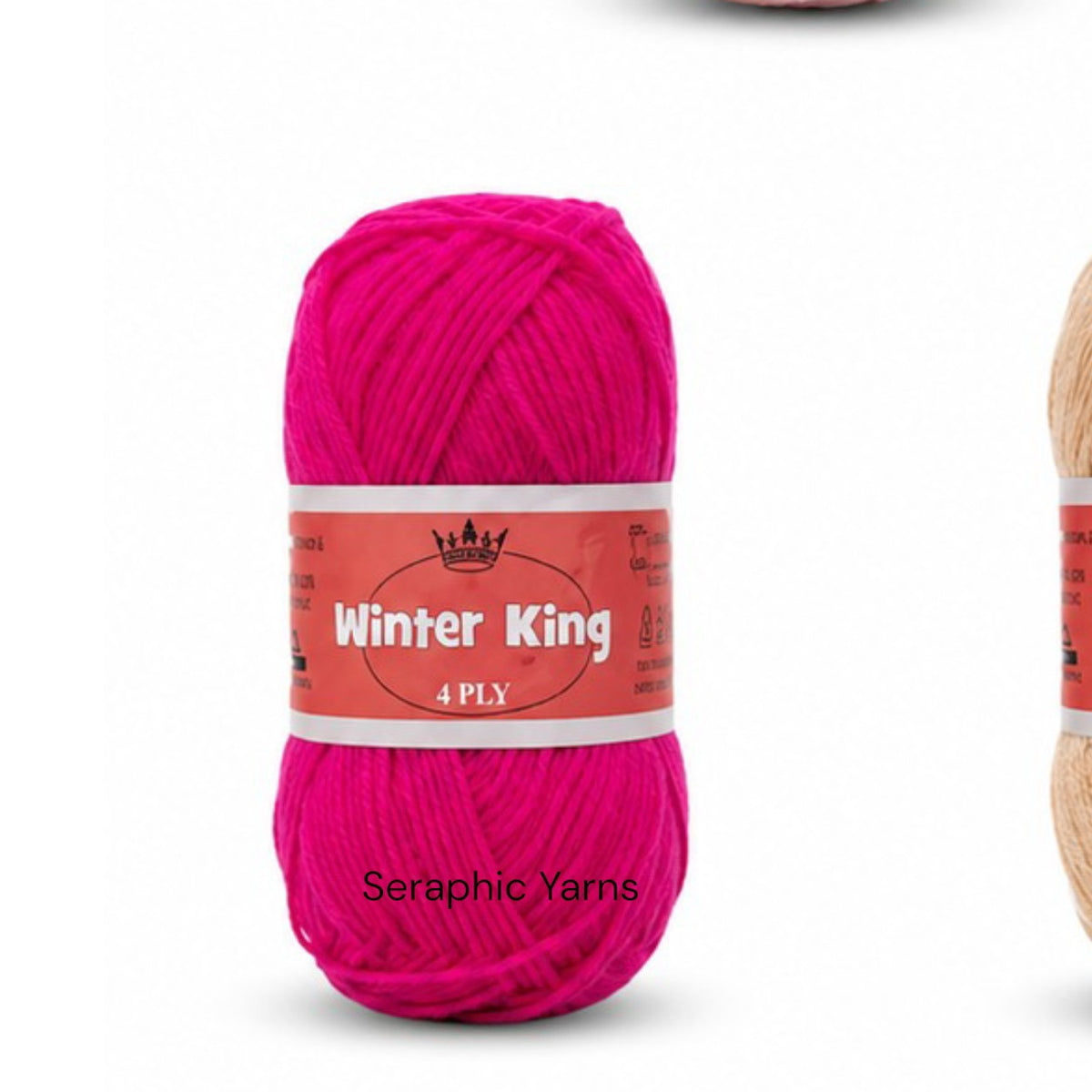 Winter King Acrylic Yarn 4ply Medium Thin Yarn 50grams per ball (1 PC)
