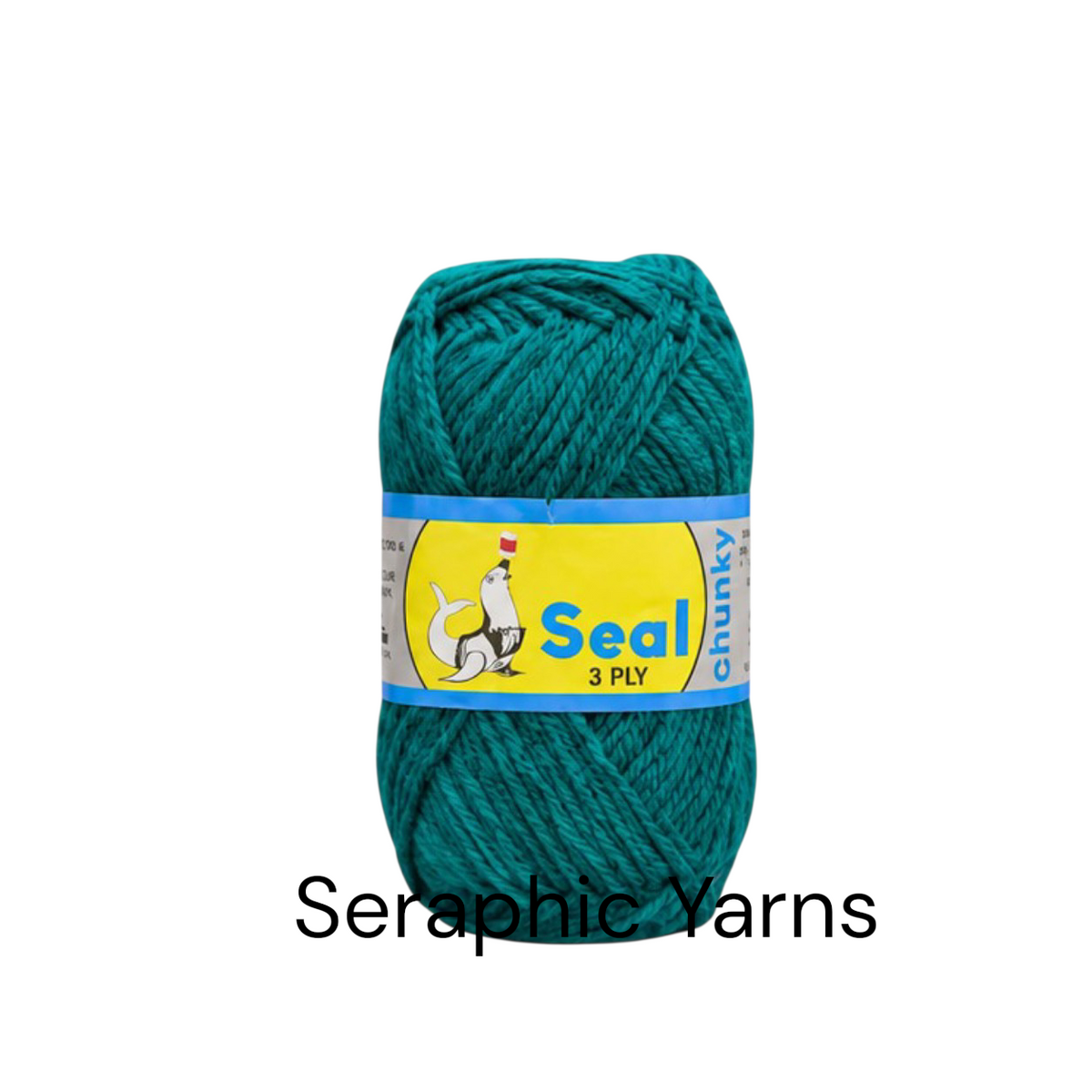 Seal Chunky 3Ply Acrylic Yarn 100g per ball (1PC)