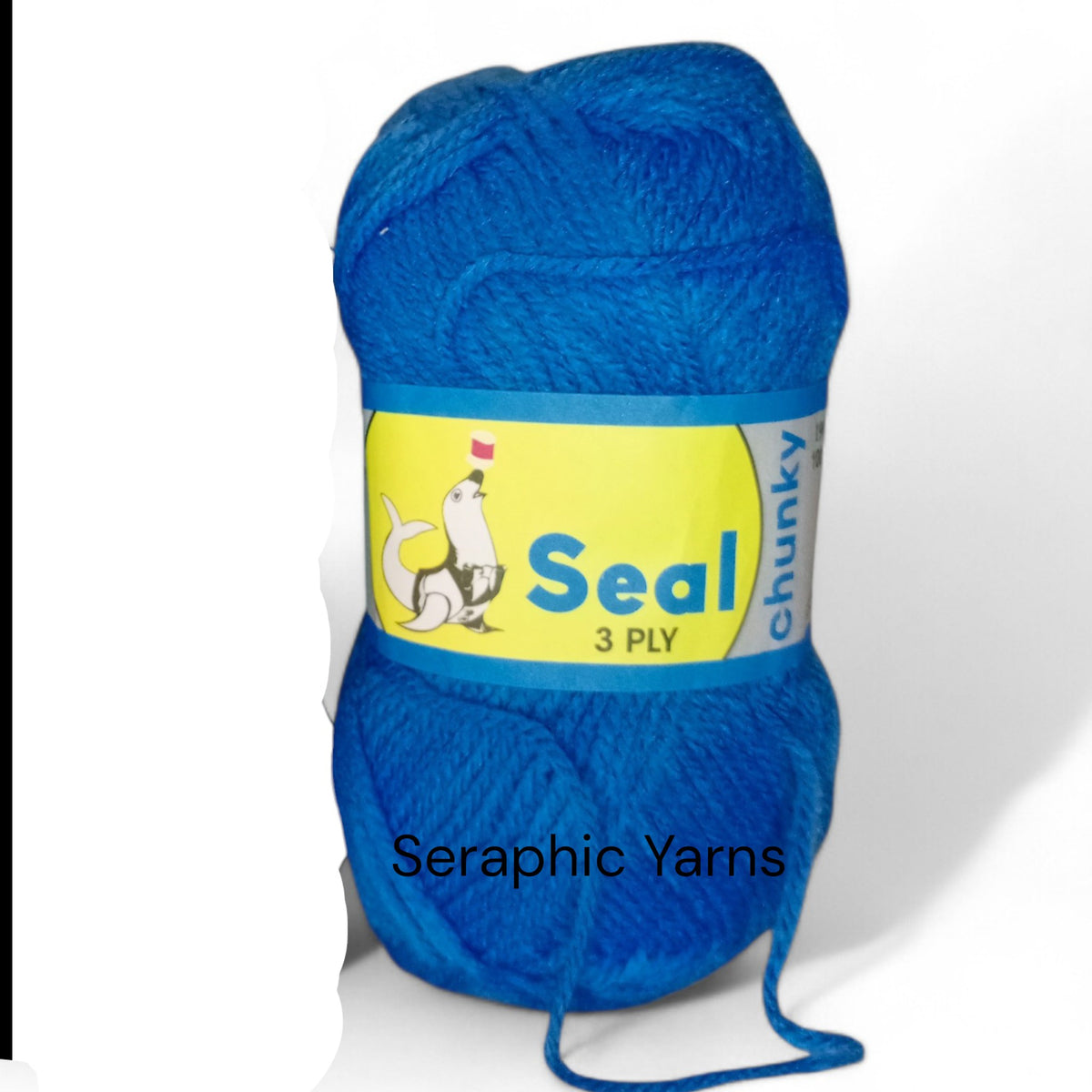 Seal Chunky 3Ply Acrylic Yarn 100g per ball (1PC)