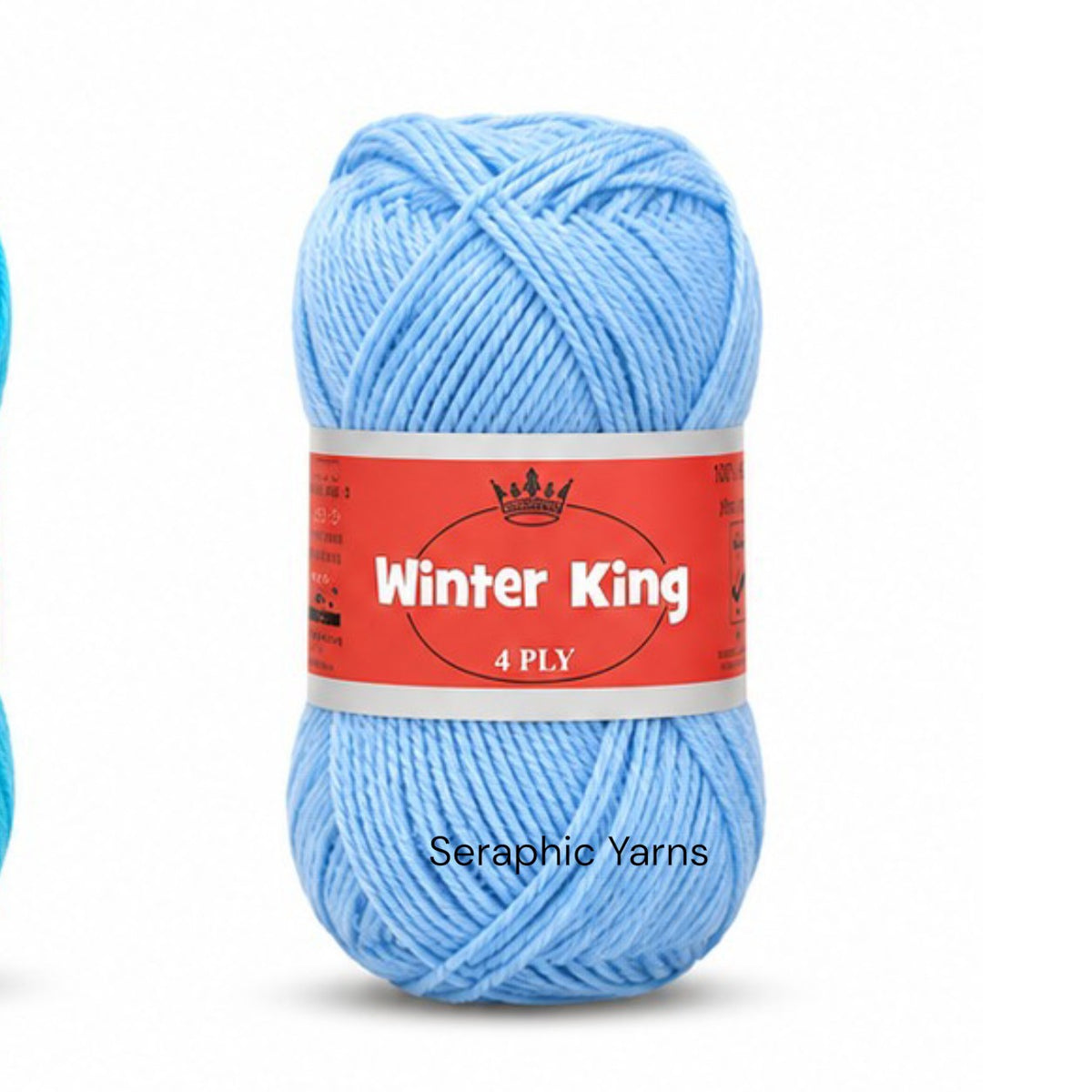 Winter King Acrylic Yarn 4ply Medium Thin Yarn 50grams per ball (1 PC)