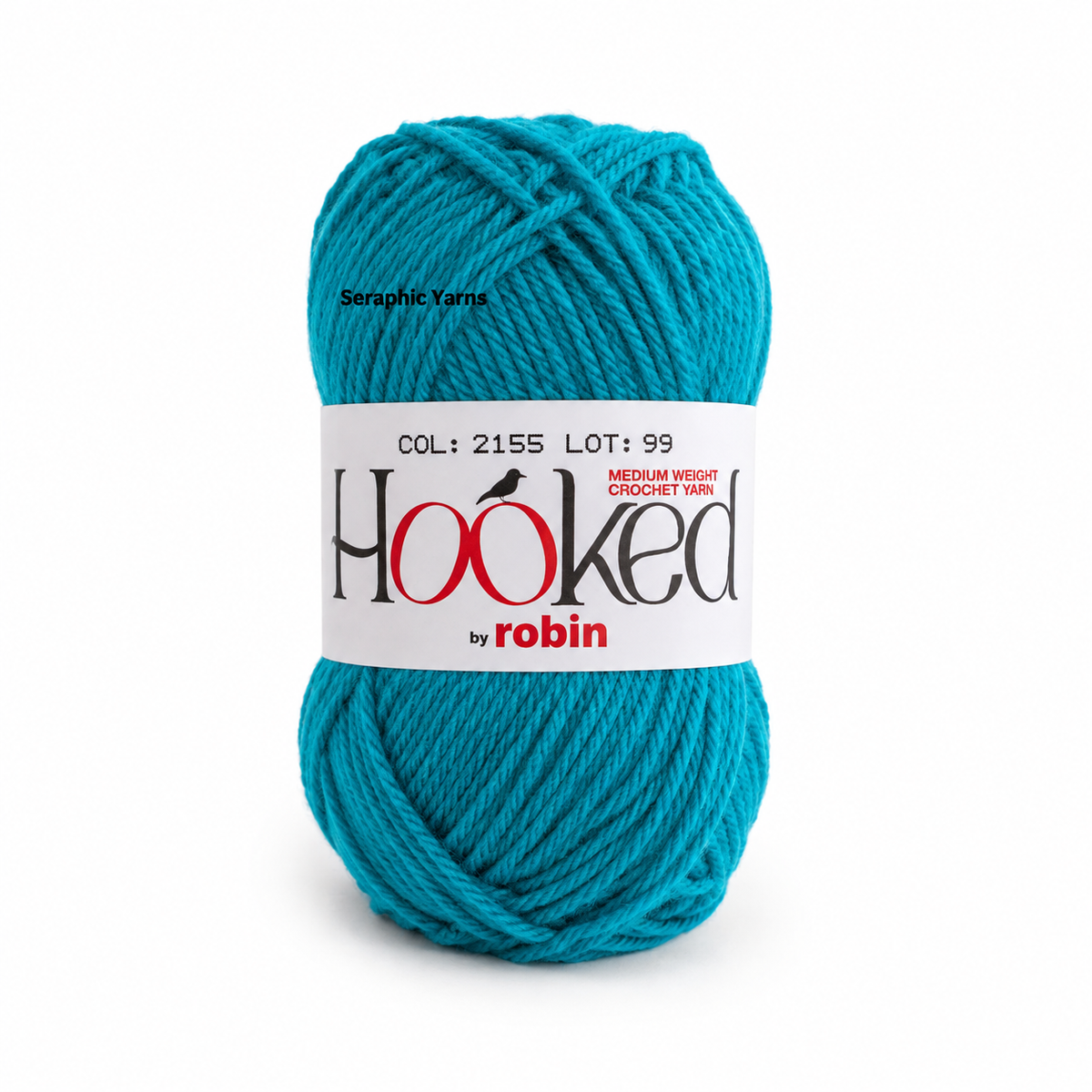 Hooked by Robin Medium Weight Crochet Yarn 50g per ball (1PC)