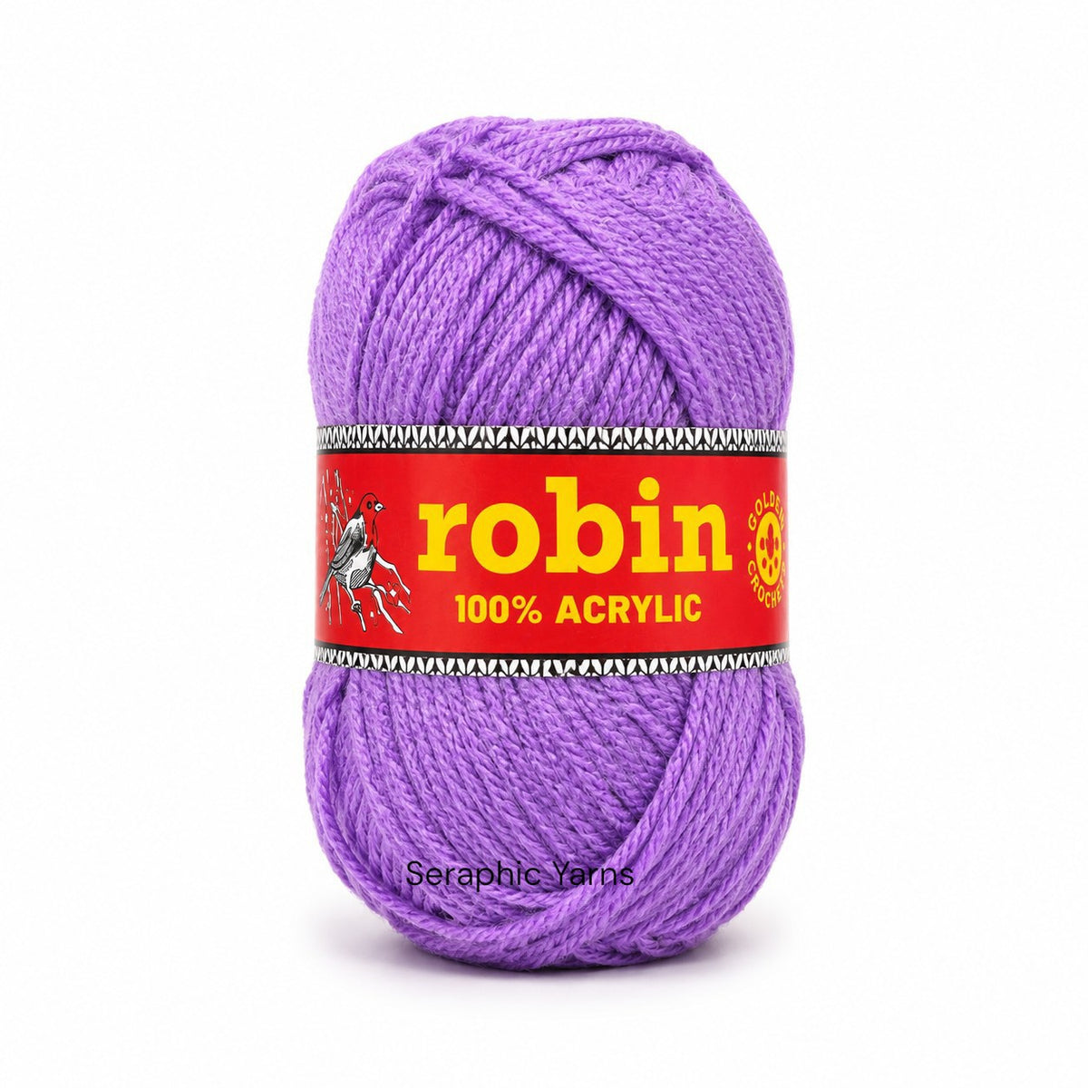 Robin Chunky Acrylic Yarn 3-Ply 100g per ball (1 Pack(5PCS))
