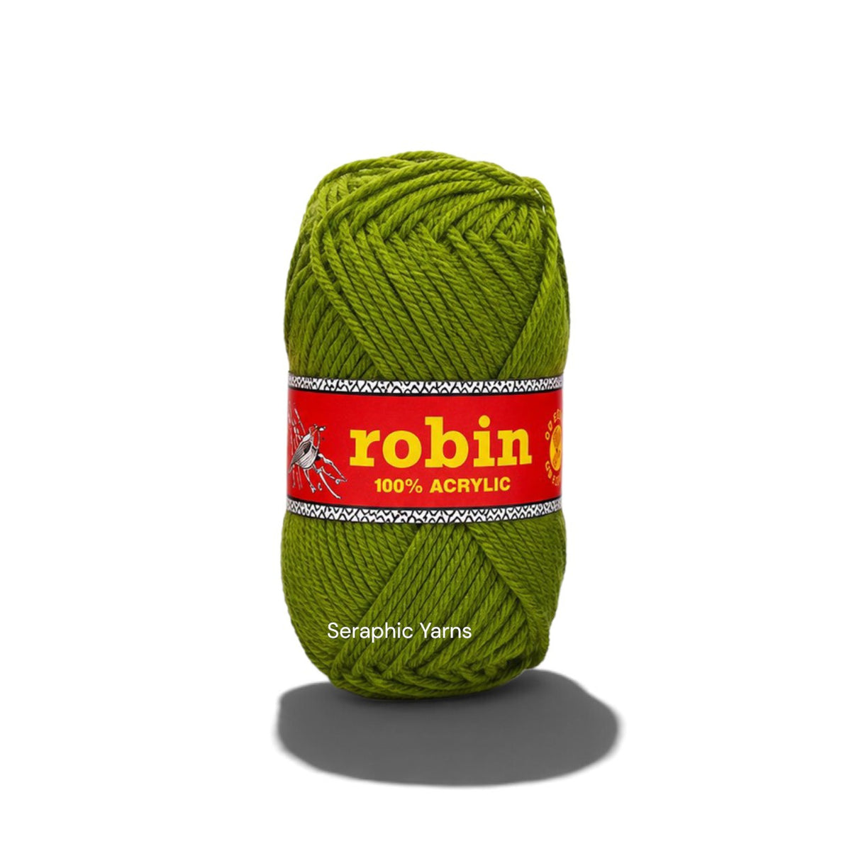 Robin Chunky Acrylic Yarn 3-Ply 100g per ball (1 Pack(5PCS))