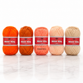 Winter King 4-Ply Yarn 250g – Autumn Glow🍂🍁 Color Collection | Medium-Thin Acrylic Yarn