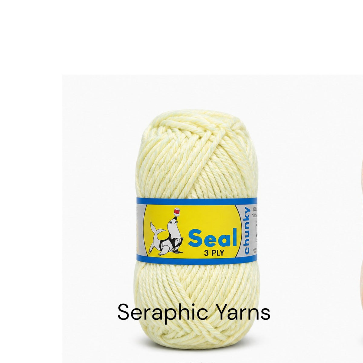 Seal Chunky 3Ply Acrylic Yarn 100g per ball (1PC)