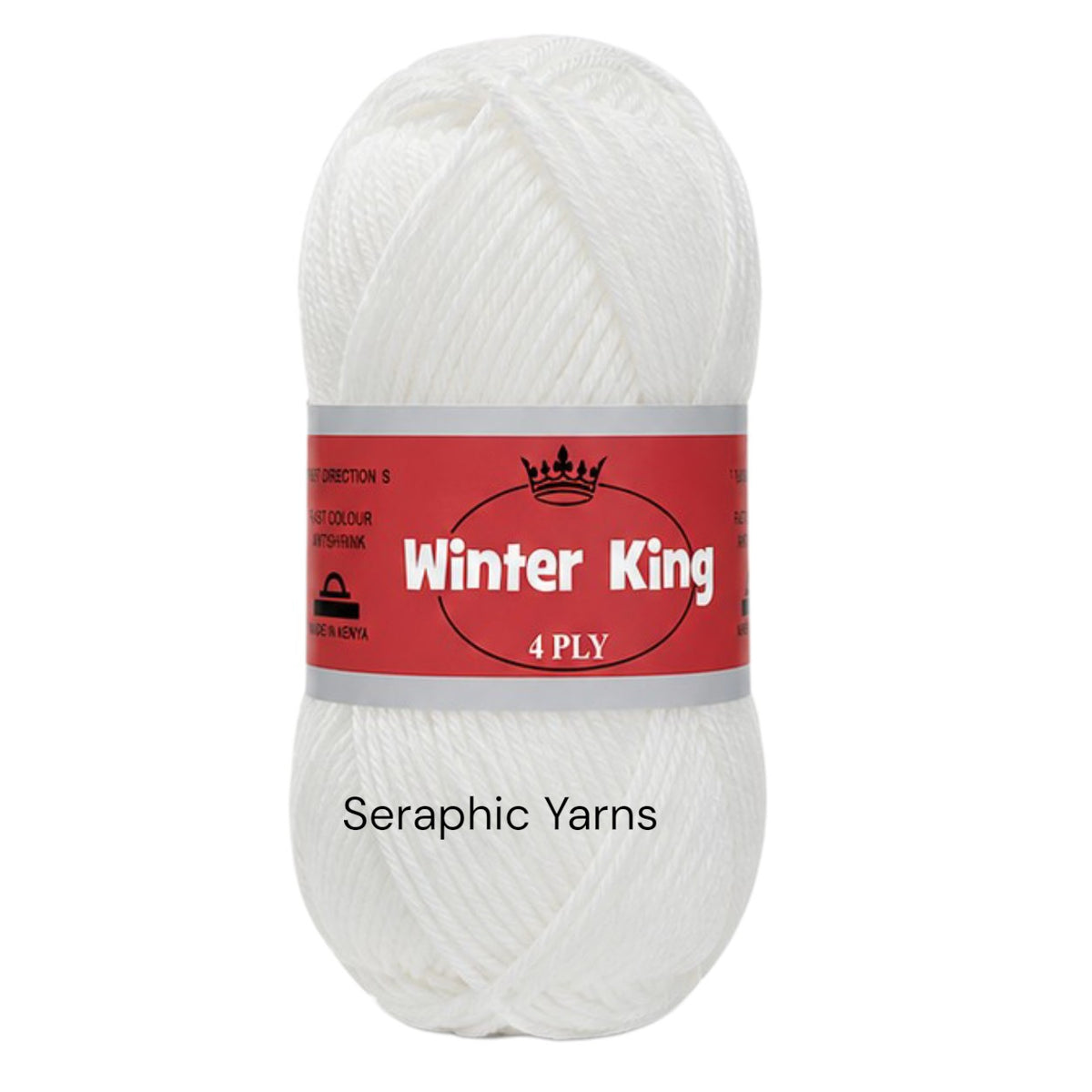 Winter King Acrylic Yarn 4ply Medium Thin Yarn 50grams per ball (1 PC)