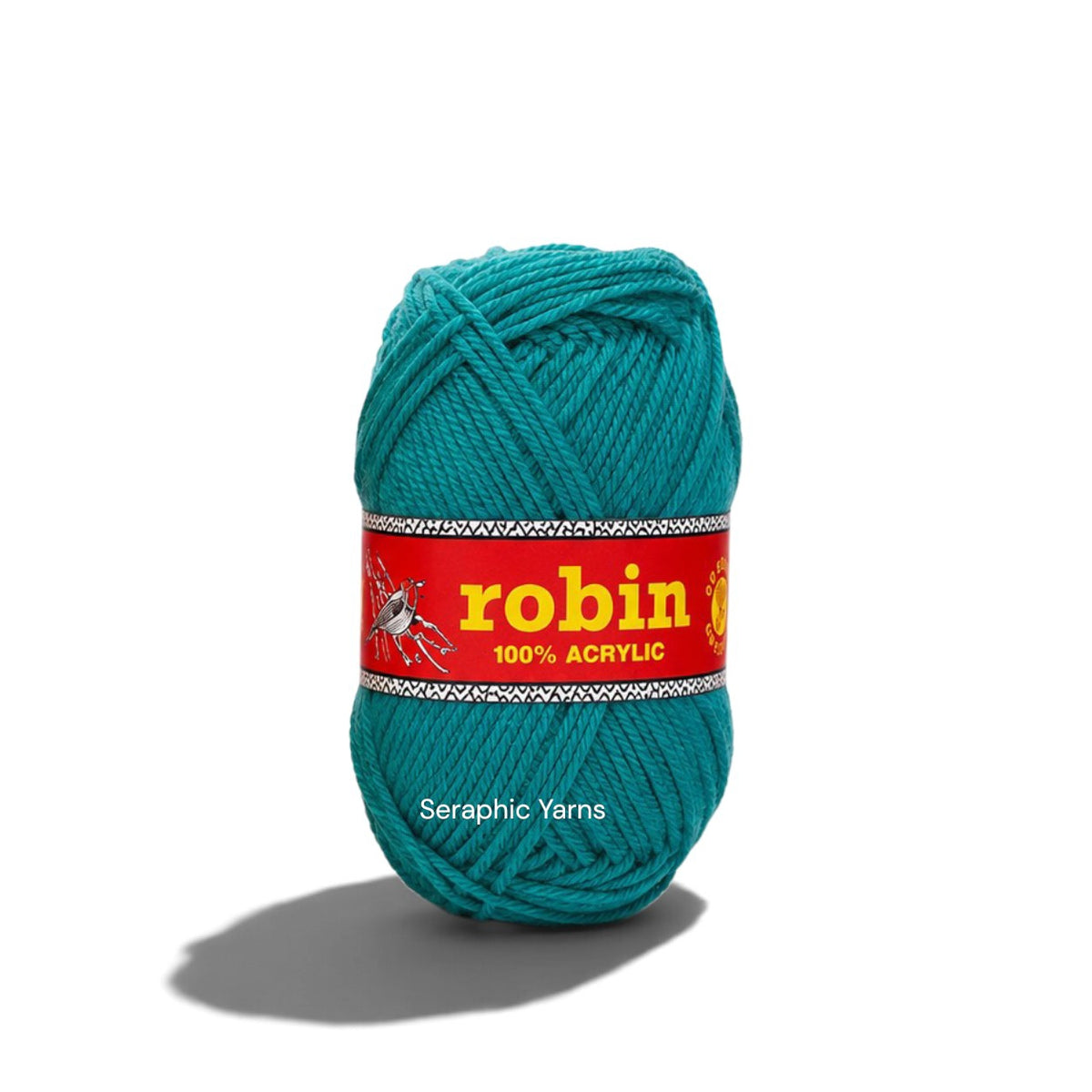 Robin Chunky Acrylic Yarn 3-Ply 100g per ball (1 Pack(5PCS))