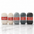 Winter King 4 Ply Yarn – Moonstone Collection _ 250g Medium-Weight Acrylic Yarn