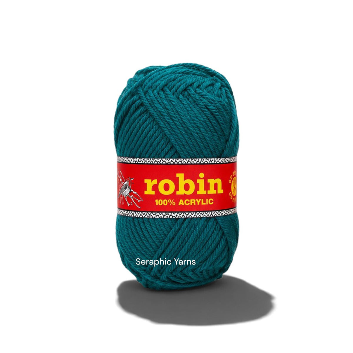 Robin Chunky Acrylic Yarn 3-Ply 100g per ball (1 Pack(5PCS))