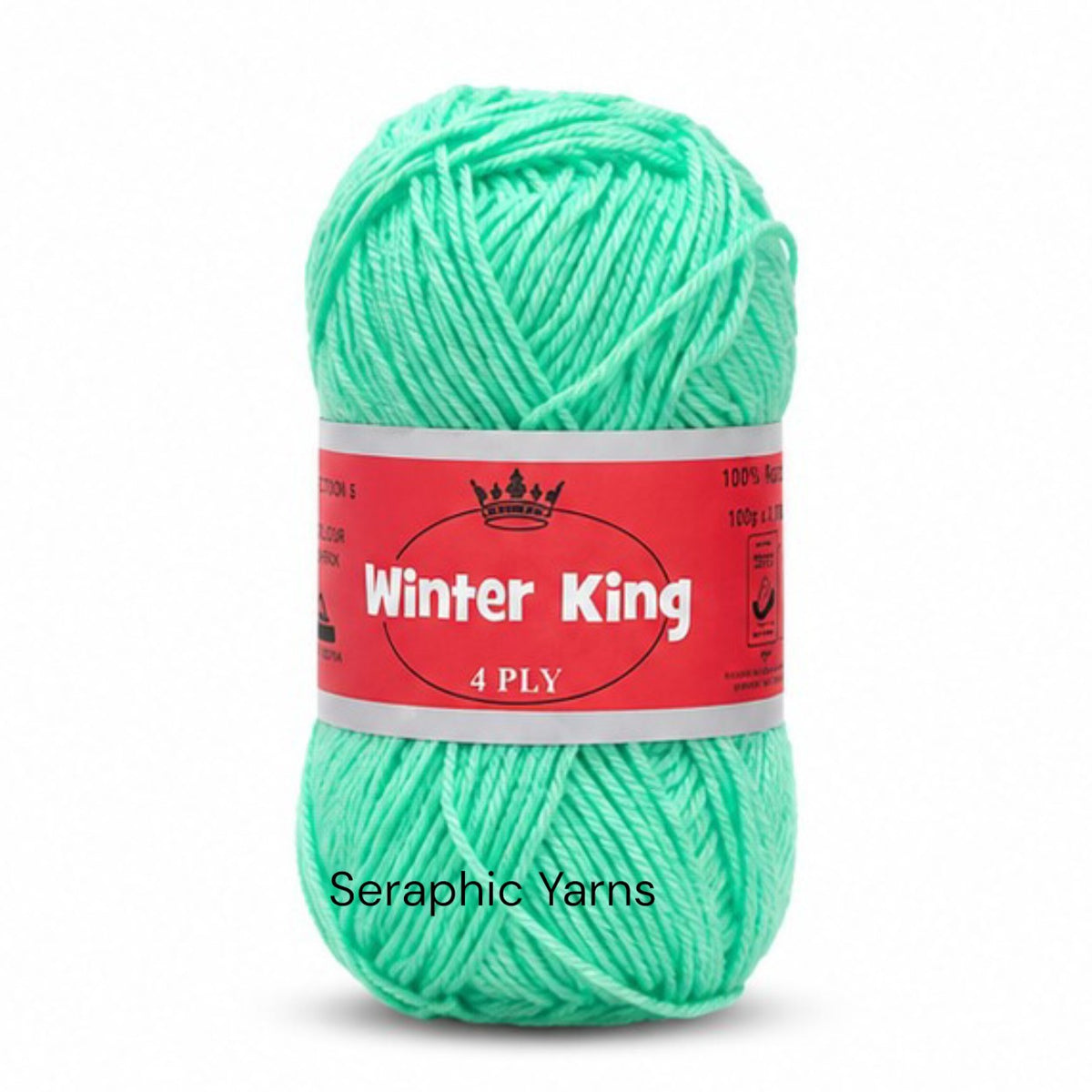Winter King Acrylic Yarn 4ply Medium Thin Yarn 50grams per ball (1 PC)