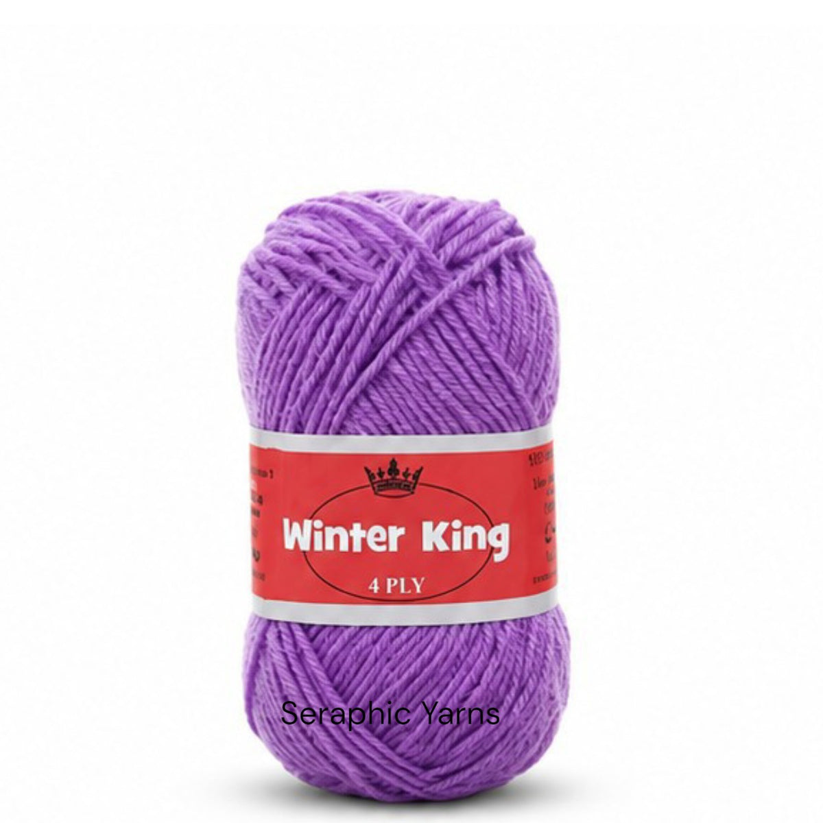Winter King Acrylic Yarn 4ply Medium Thin Yarn 50grams per ball (1 PC)