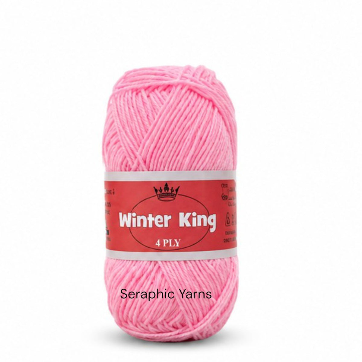 Winter King Acrylic Yarn 4ply Medium Thin Yarn 50grams per ball (1 PC)