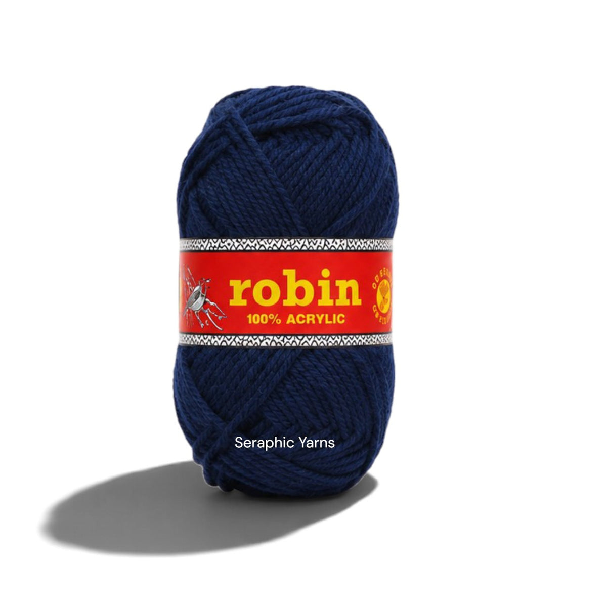 Robin Chunky Acrylic Yarn 3-Ply 100g per ball (1 Pack(5PCS))