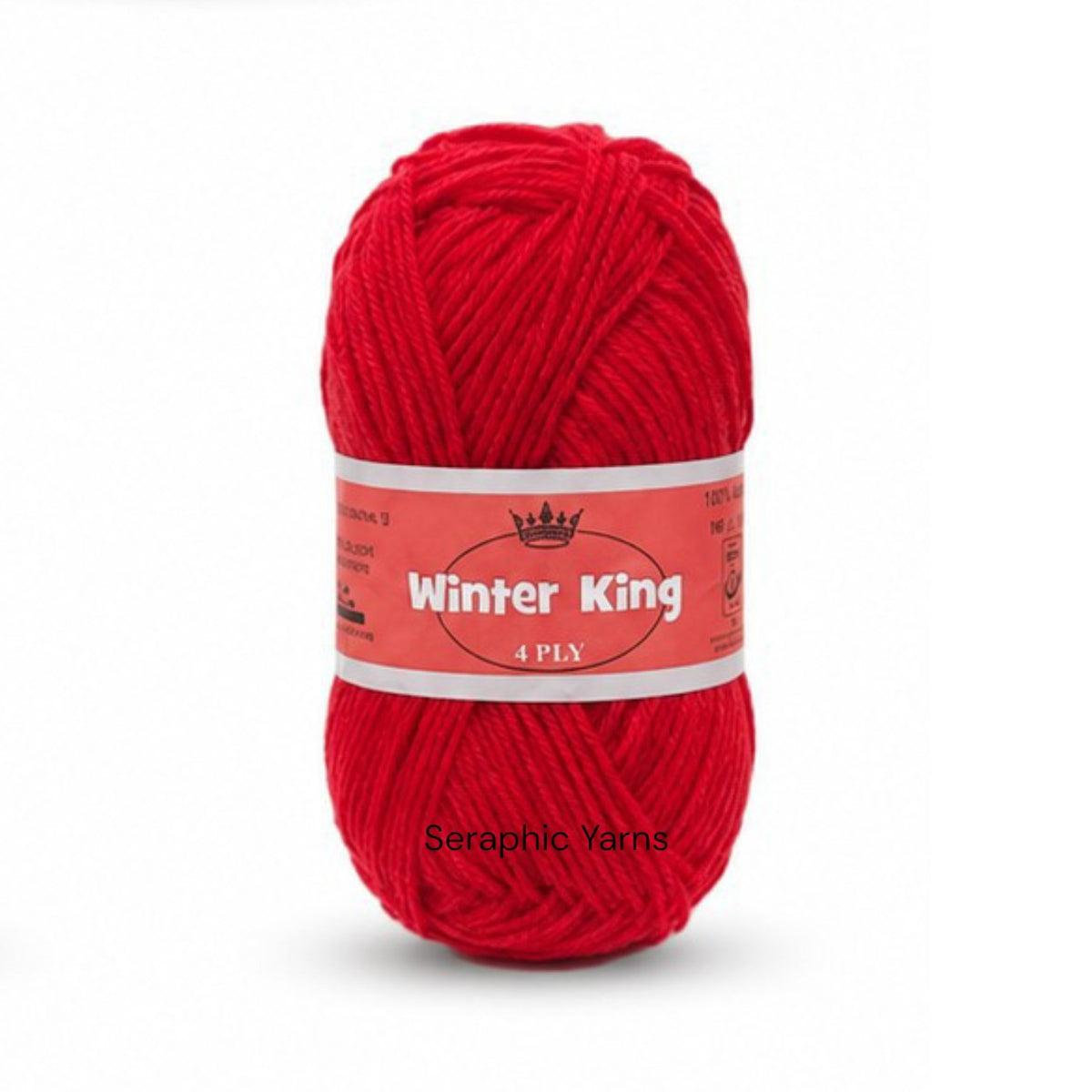 Winter King Acrylic Yarn 4ply Medium Thin Yarn 50grams per ball (1 PC)