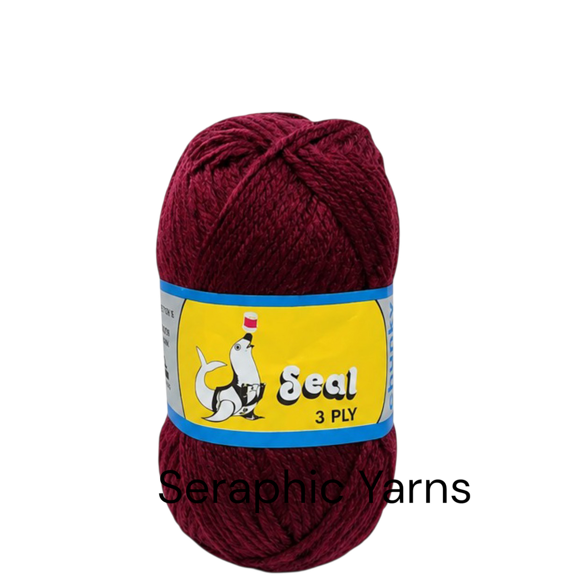 Seal Chunky 3Ply Acrylic Yarn 100g per ball (1PC)