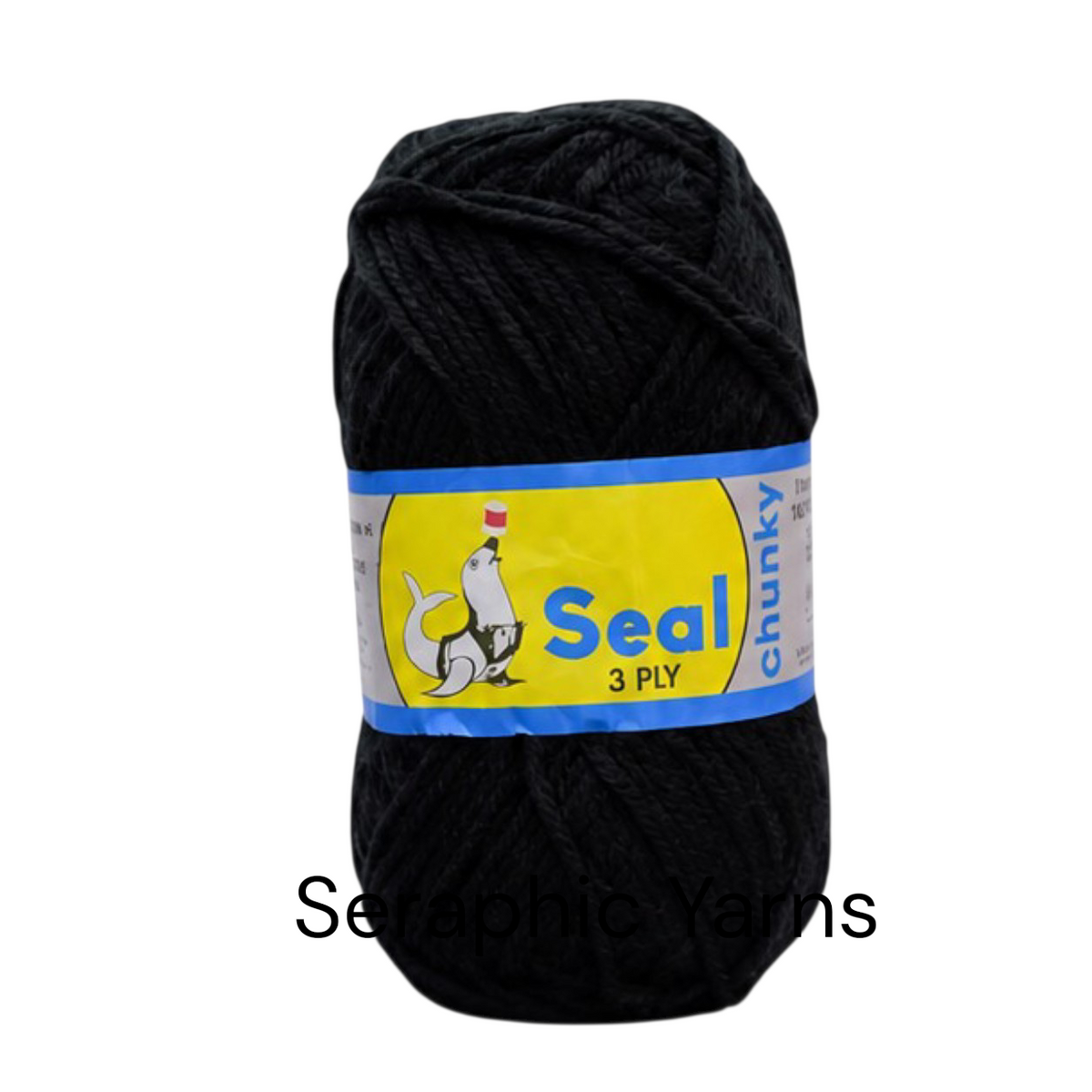 Seal Chunky 3Ply Acrylic Yarn 100g per ball (1PC)