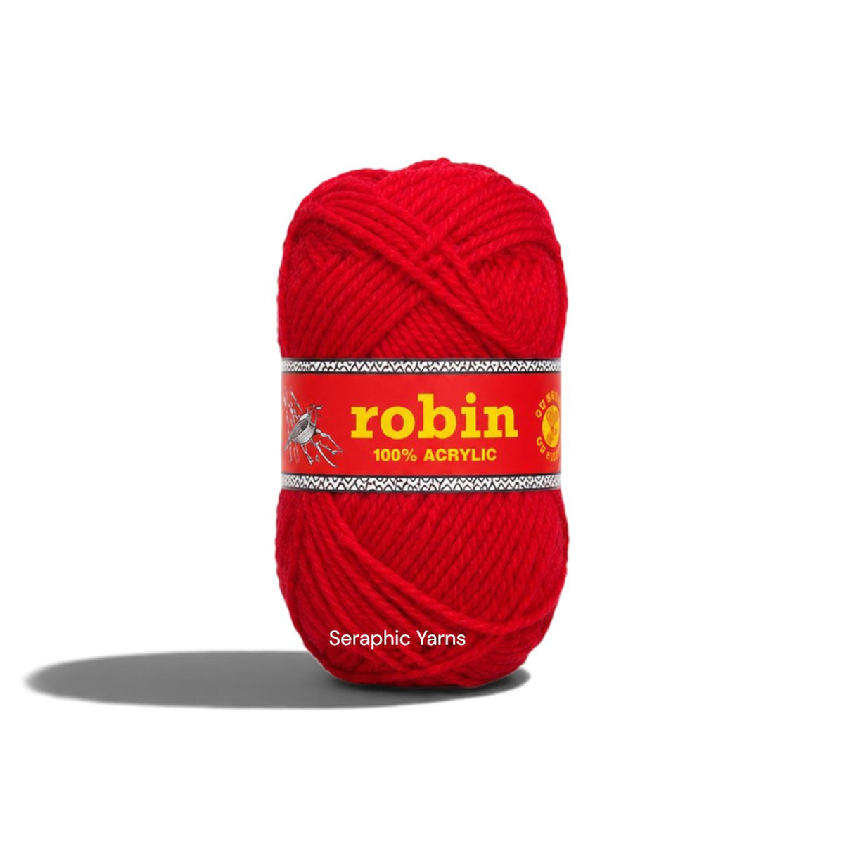 Robin Chunky Acrylic Yarn 3-Ply 100g per ball (1 Pack(5PCS))