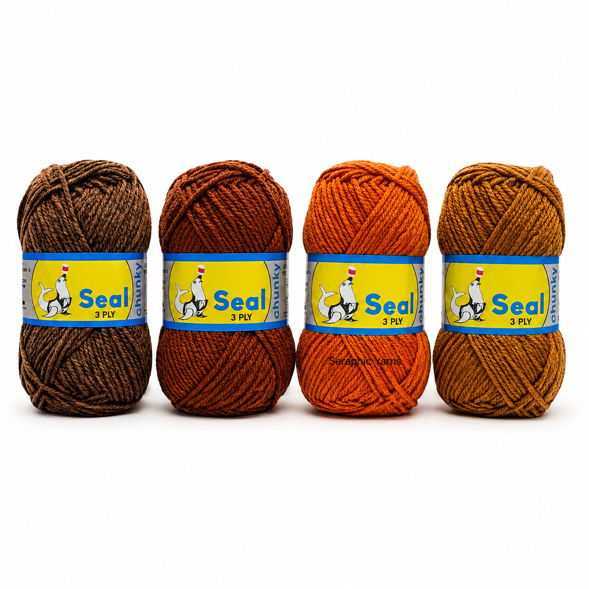 Autumn Harvest Seal Chunky 3 Ply Acrylic Yarn 400g – Crochet, Knitting & Craft Yarn | Kenya