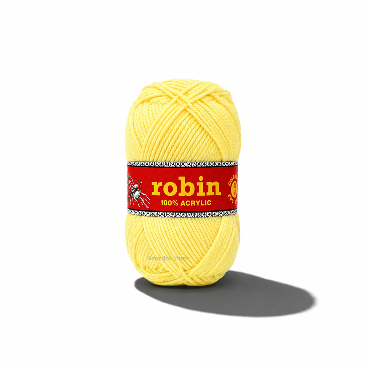 Robin Chunky Acrylic Yarn 3-Ply 100g per ball (1 Pack(5PCS))