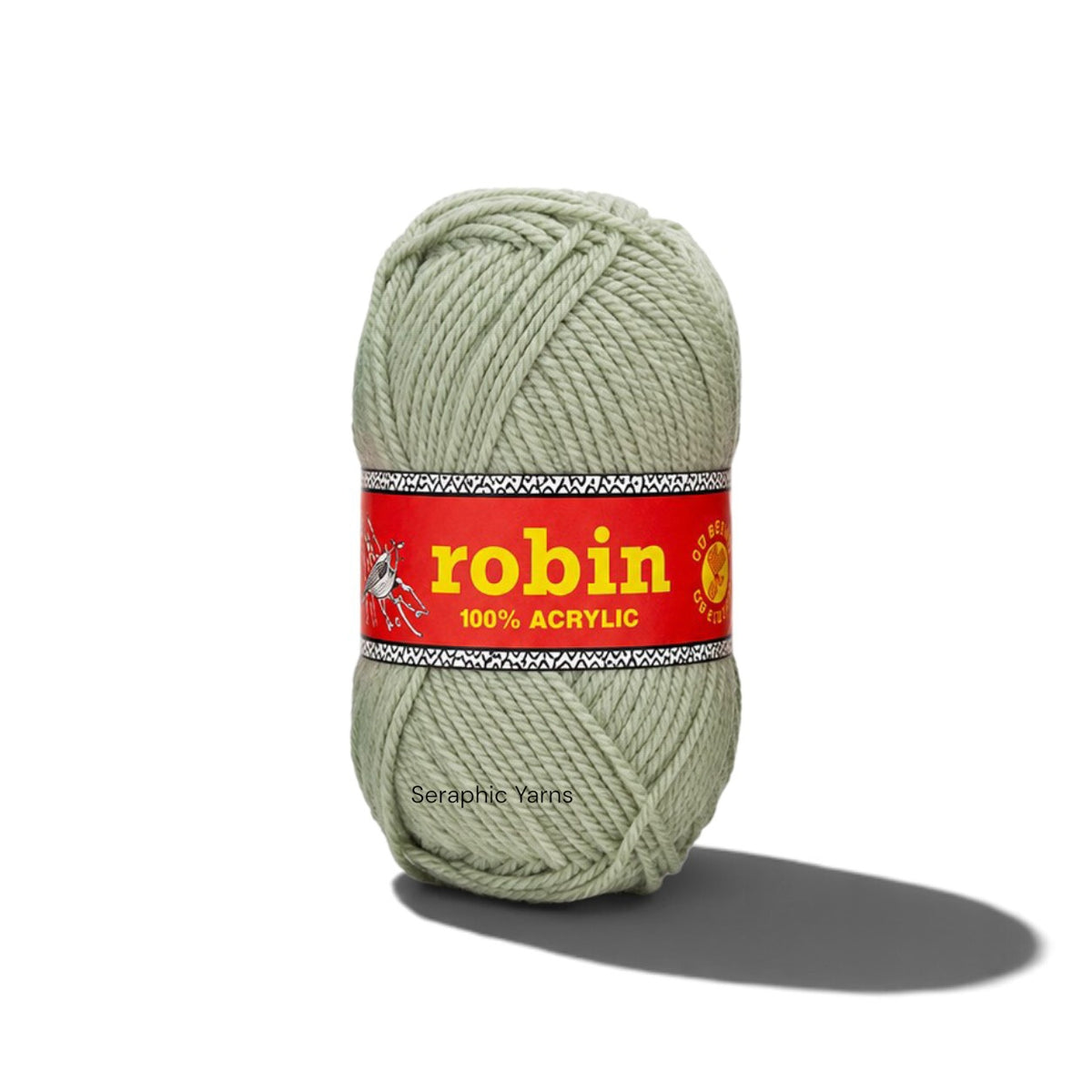 Robin Chunky Acrylic Yarn 3-Ply 100g per ball (1 Pack(5PCS))