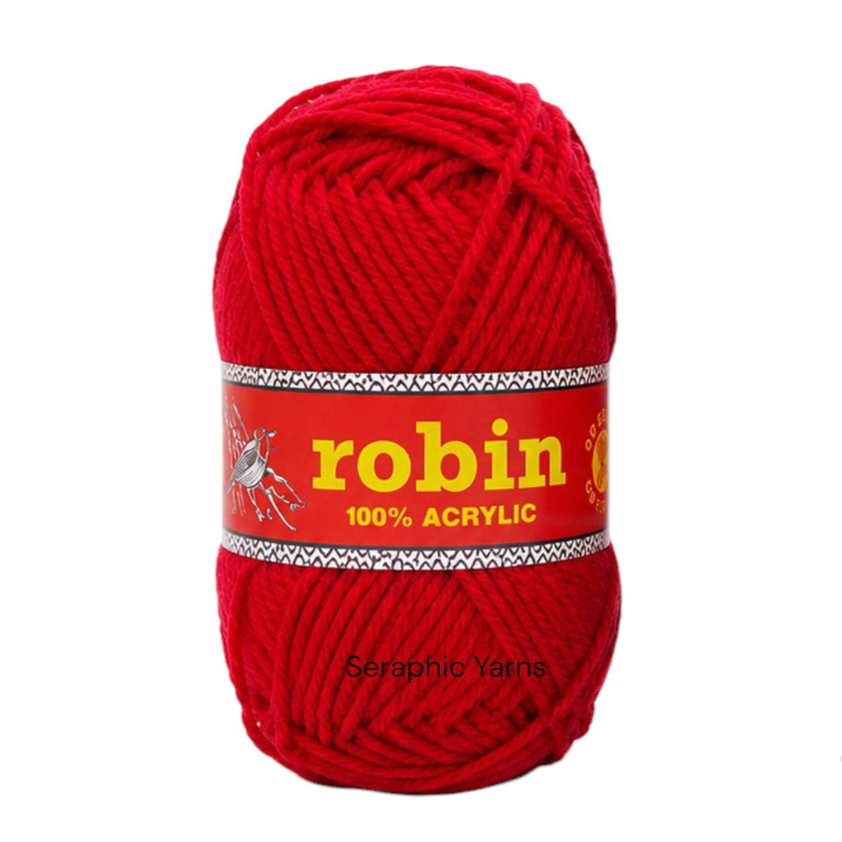 Robin Chunky Acrylic Yarn 3-Ply 100g per ball (1 Pack(5PCS))