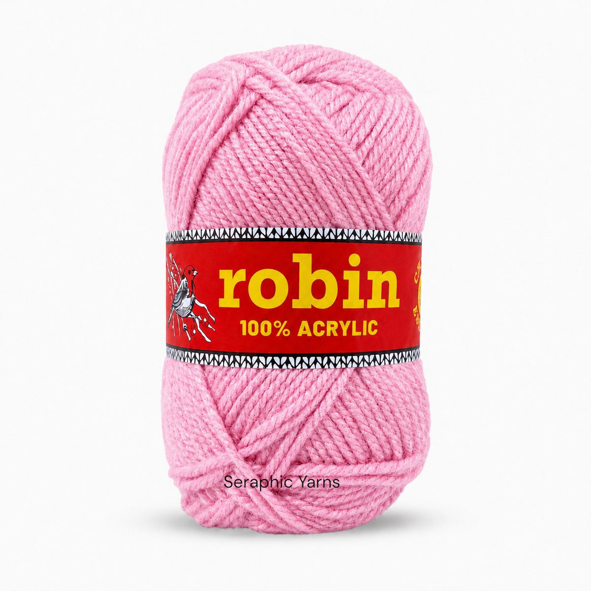 Robin Chunky Acrylic Yarn 3-Ply 100g per ball (1 Pack(5PCS))