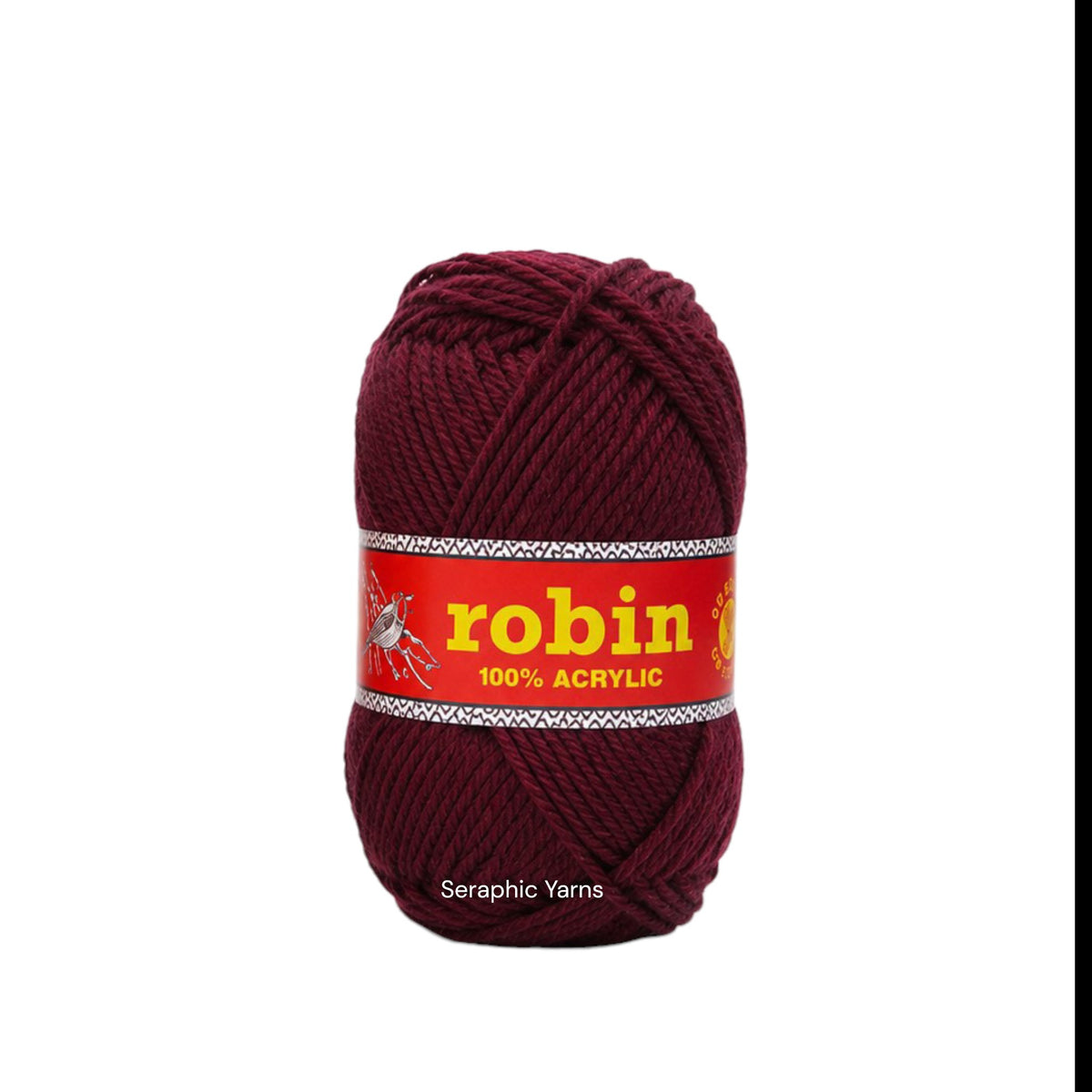 Robin Chunky Acrylic Yarn 3-Ply 100g per ball (1 Pack(5PCS))