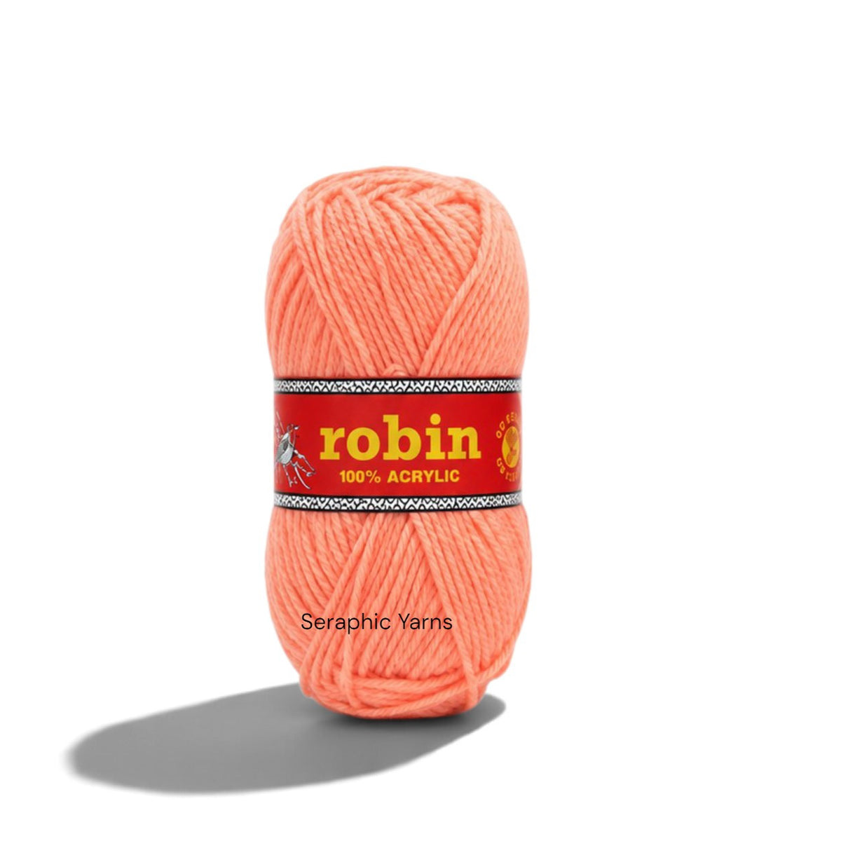 Robin Chunky Acrylic Yarn 3-Ply 100g per ball (1 Pack(5PCS))