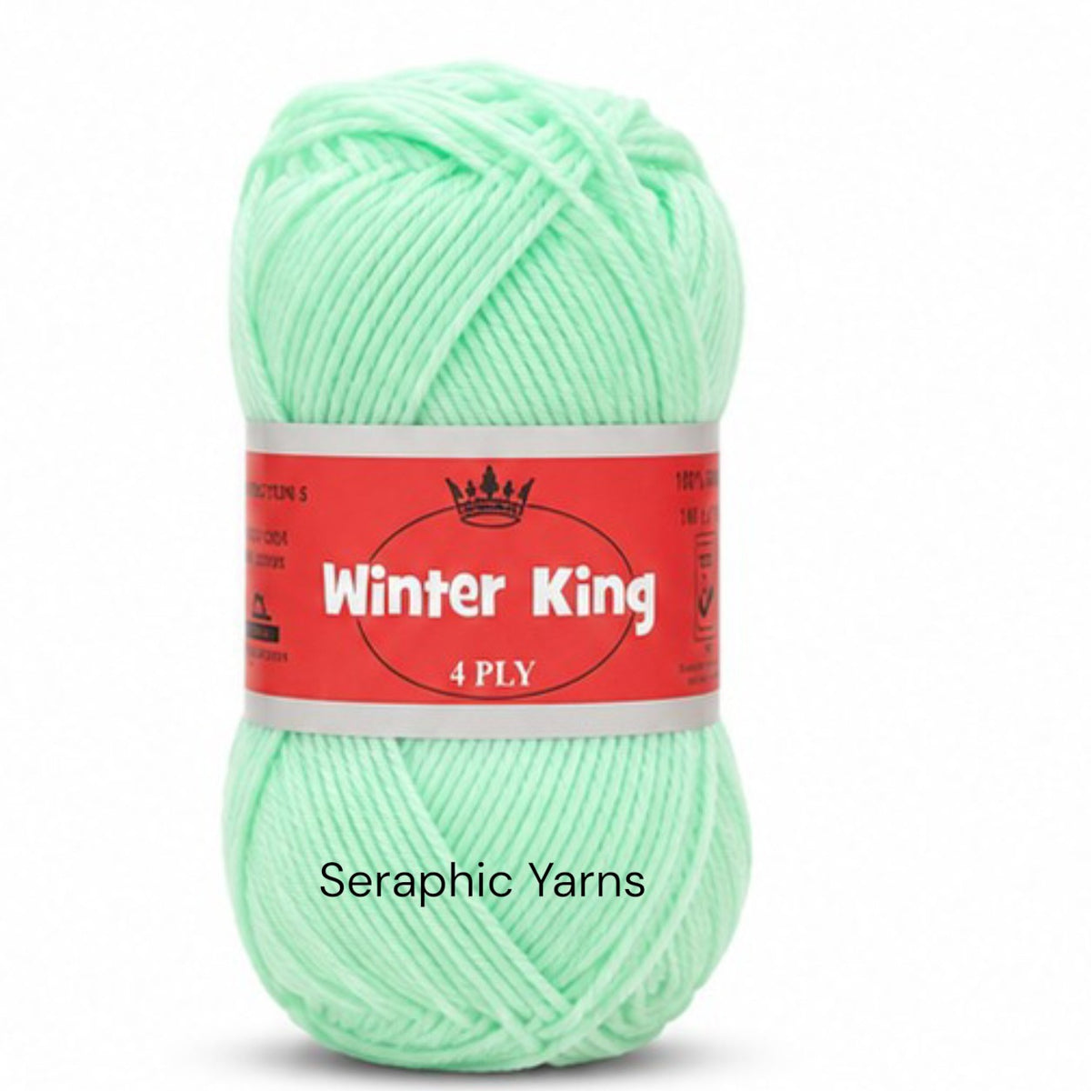 Winter King Acrylic Yarn 4ply Medium Thin Yarn 50grams per ball (1 PC)