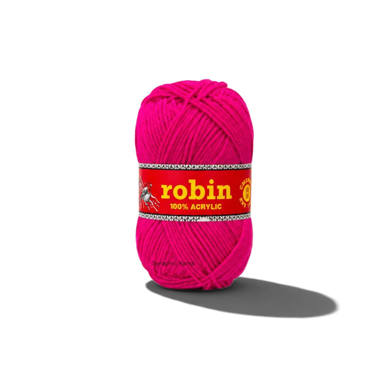 Robin Chunky Acrylic Yarn 3-Ply 100g per ball (1 Pack(5PCS))