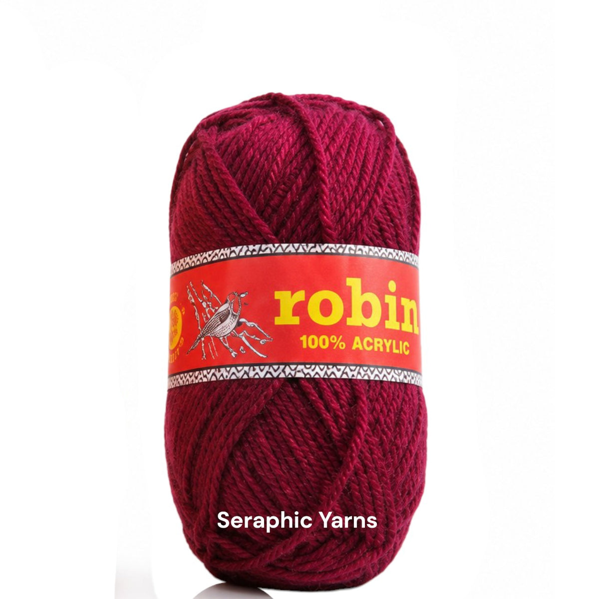 Robin Chunky Acrylic Yarn 3-Ply 100g per ball (1 Pack(5PCS))